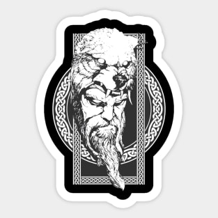 Valhalla Warrior Tshirt Gift Sticker